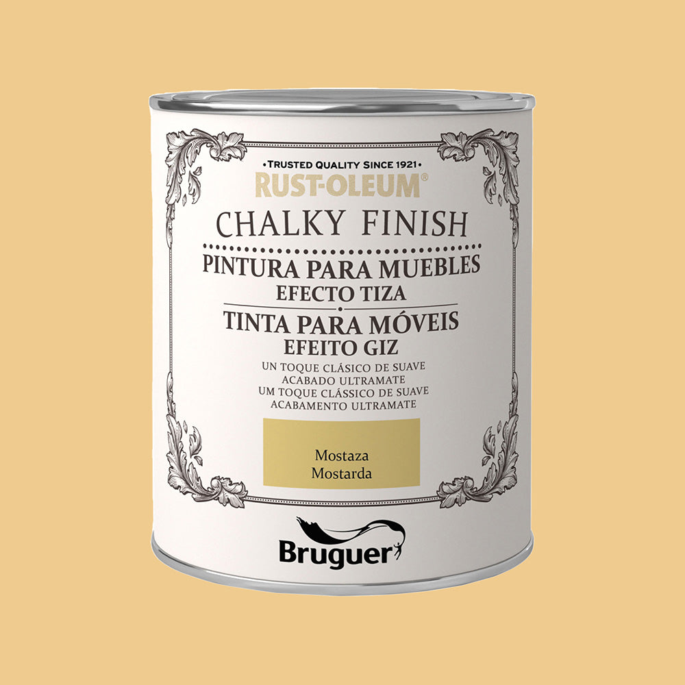 Rust-oleum móveis com acabamento de gestão mostarda 0,750l 5397515 bruguer_0