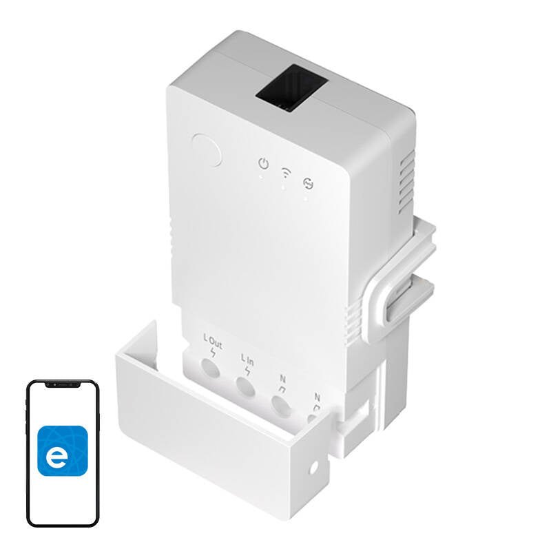 Smart WiFi temperature and humidity monitoring switch Sonoff THR320 TH Origin_0