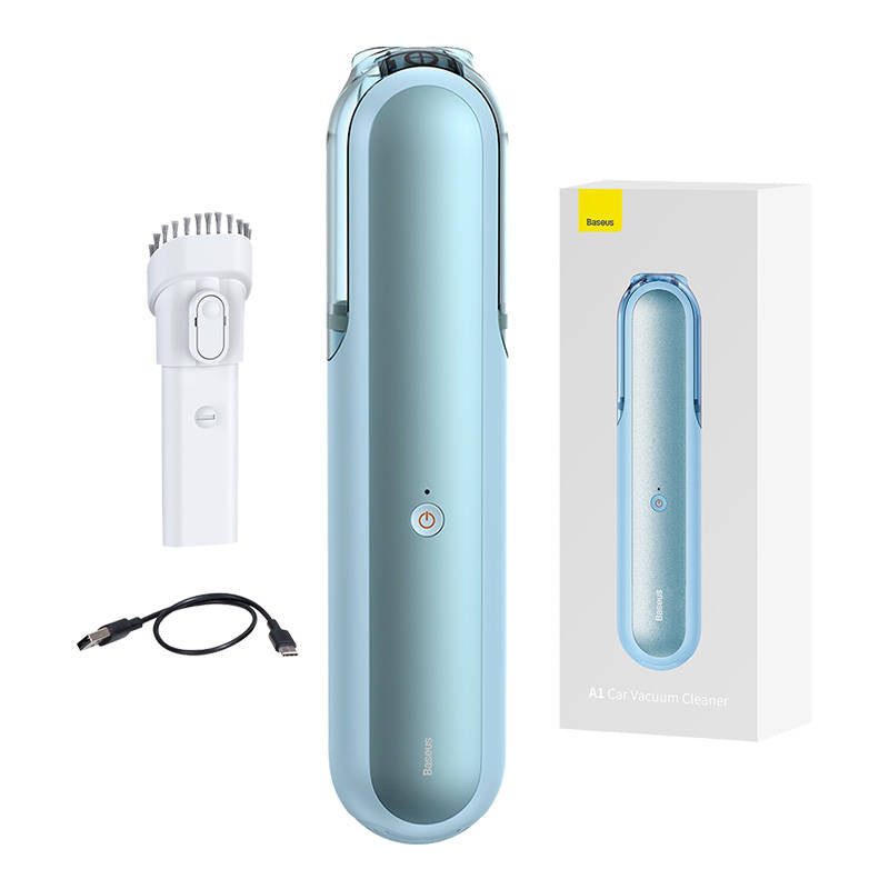 Baseus A1 mini cordless car vacuum cleaner 4000Pa, 30W blue (VCAQ010003)_0