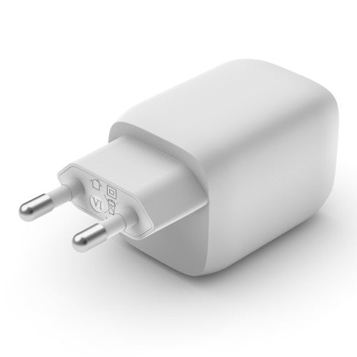 CARICABATTERIE 65W PPS DUAL USB-C GAN UNIVERSALE - BIANCO_2