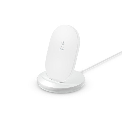 SUPPORTO DI RICARICA WIRELESS 15W CON ALIMENTATORE - BIANCO_1