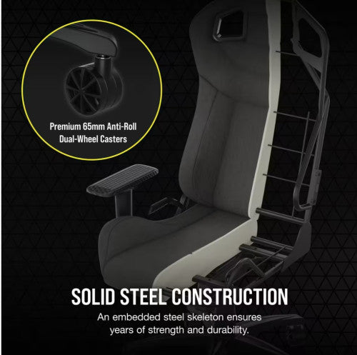 SILLA CORSAIR GAMING T3 RUSH (2023) CARBON CF-9010057-WW_1
