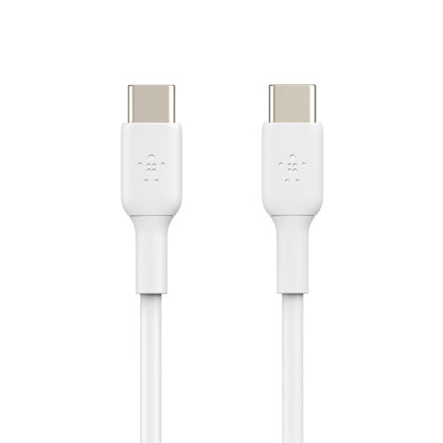 Belkin USB-C/USB-C Cable 1m PVC, white CAB003bt1MWH_2