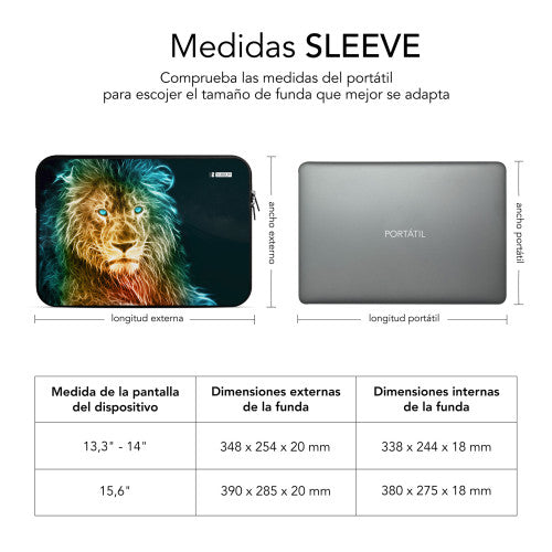 SUBBLIM SUBLS-SKIN103 maletines para portátil 35,6 cm (14") Multicolor_4