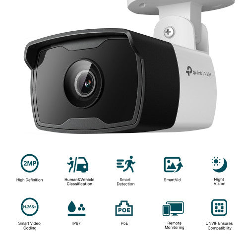 TP-LINK CAM VIGI 2MP OUTDOOR IR BULLET NETWORK_3