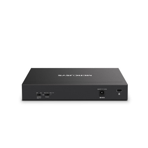 Mercusys MS108GP switch Gestionado Gigabit Ethernet (10/100/1000) Energía sobre Ethernet (PoE) Negro_2