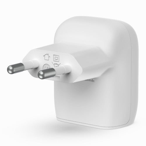 CARICABATTERIE DA PARETE CON PPS PORTA USB-C PD 20W - BIANCO_2