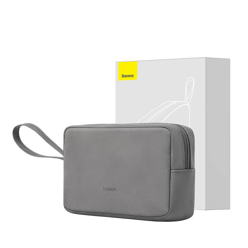 Baseus EasyJourney Series small travel bag phone pouch, headphones and other small items gray_1