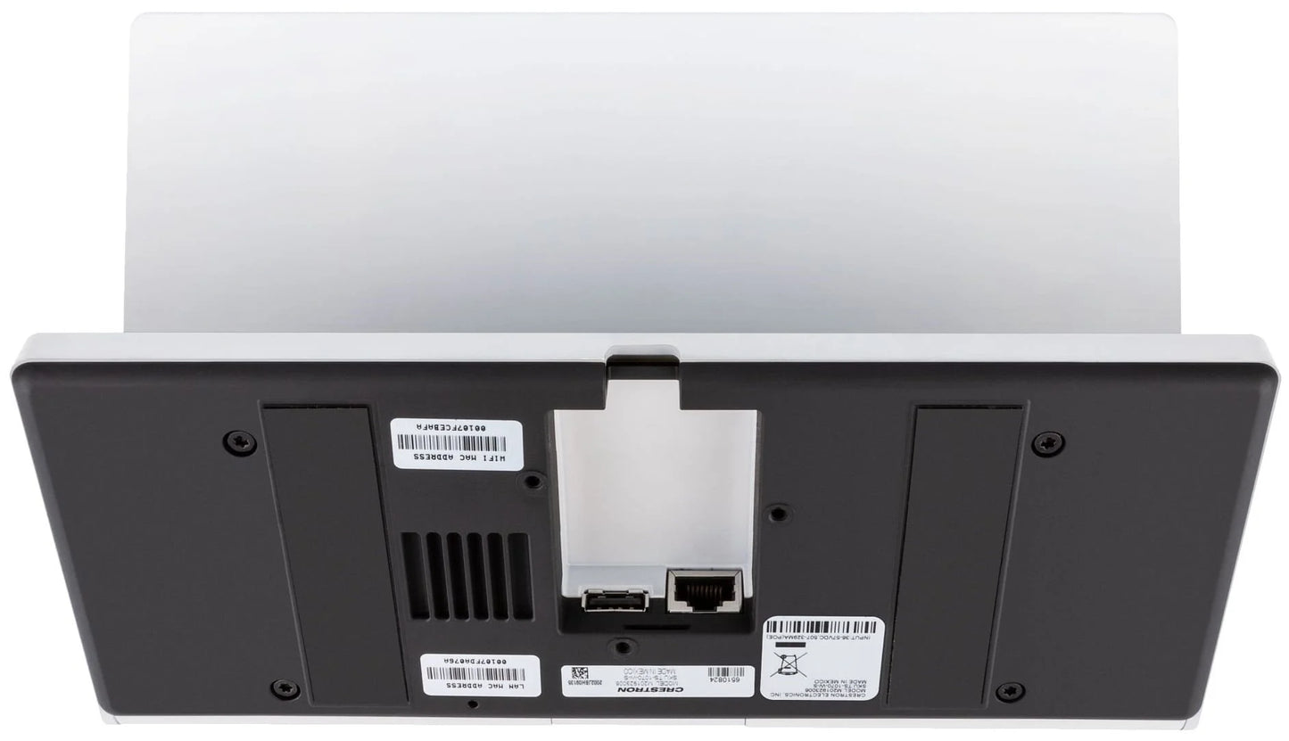 CRESTRON 7 IN. TABLETOP TOUCH SCREEN, WHITE SMOOTH (TS-770-W-S) 6510823_4