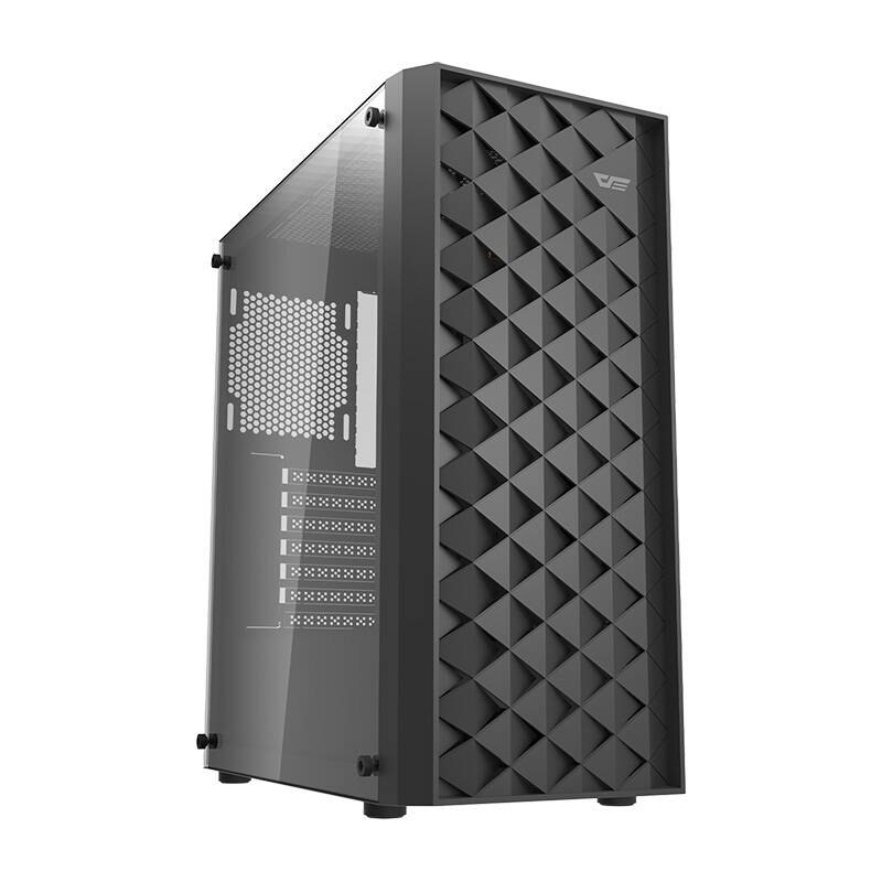 Computer case Darkflash DK351 + 4 fans (black)_1