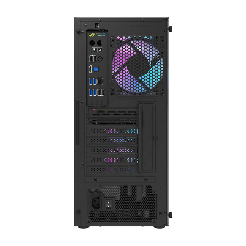 Computer case Darkflash DK351 + 4 fans (black)_2