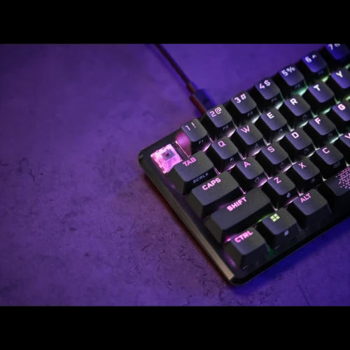 Corsair CH-91A401A-ES teclado USB QWERTZ Español Negro_4