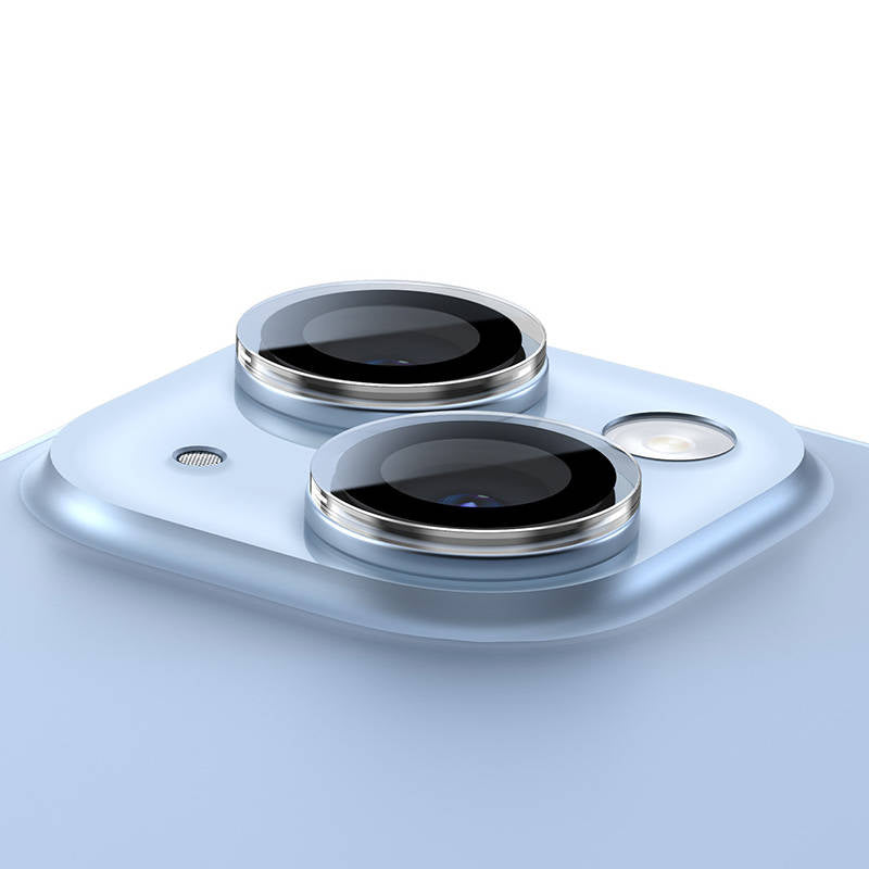 Baseus tempered glass for iPhone 14 / iPhone 14 Plus camera lenses transparent + cleaning kit_8