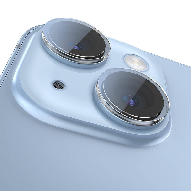 Baseus tempered glass for iPhone 14 / iPhone 14 Plus camera lenses transparent + cleaning kit_6
