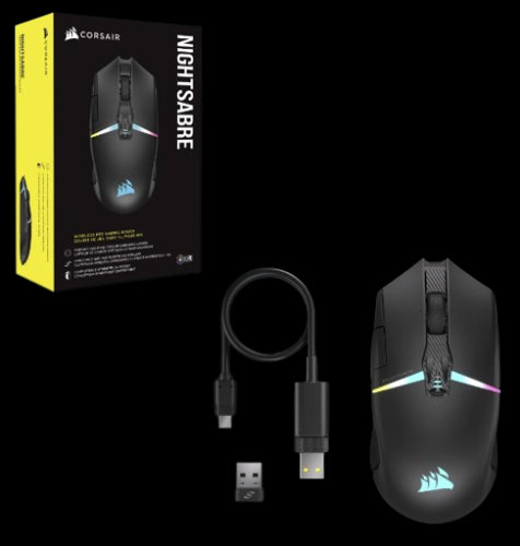 Corsair Mouse CH-931B011-EU / Nightsabre Nero_8