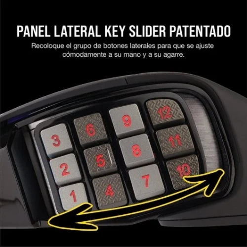 RATON CORSAIR GAMING SCIMITAR ELITE WIRELESS NEGRO CH-9314311-EU_3