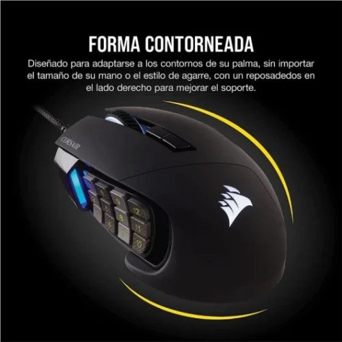 RATON CORSAIR GAMING SCIMITAR ELITE WIRELESS NEGRO CH-9314311-EU_4