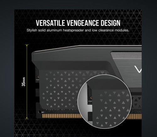 MEMORIA CORSAIR DDR5 32GB 2X16GB PC5600 VENGEANCE CMK32GX5M2B5600Z40_3