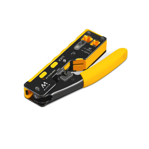 Ewent EW9006 crimpadora Herramienta para prensar Negro, Amarillo_1