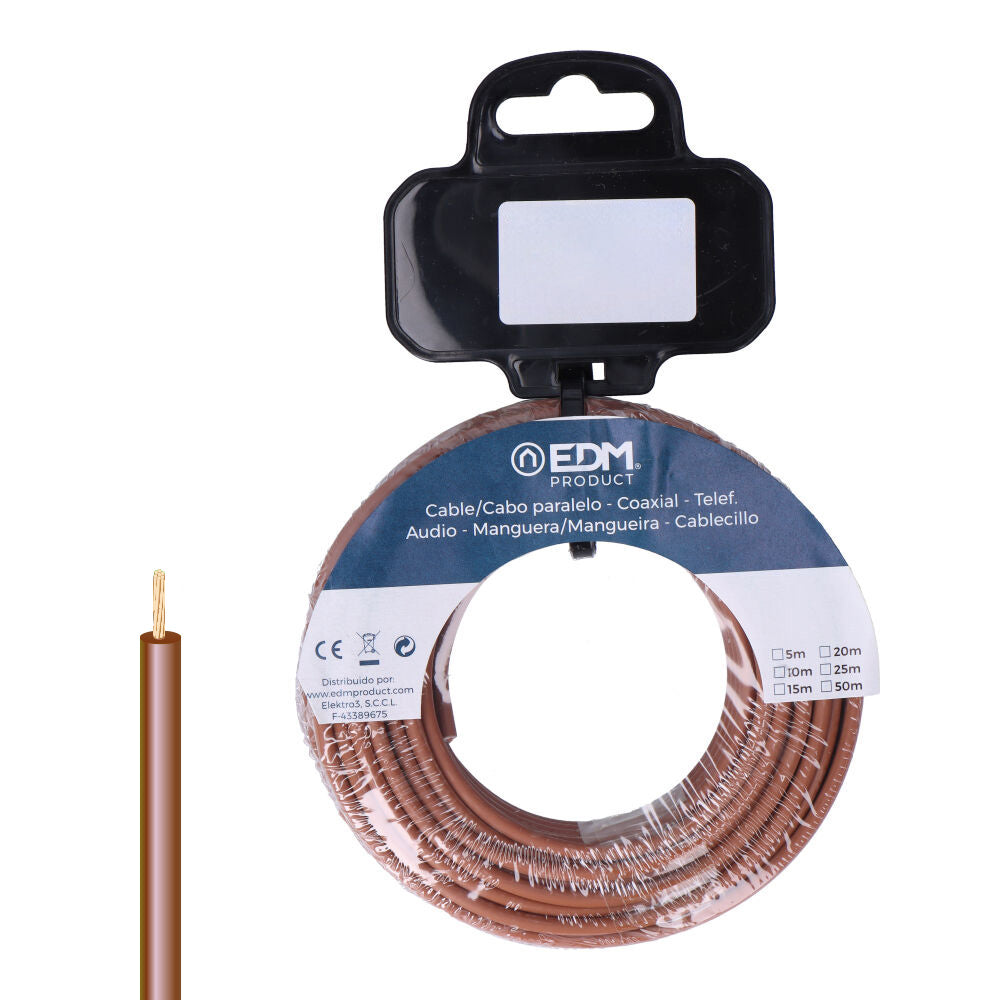 Carretel de cabo h07z1-k 4,00 mm² castanho, 50 m_0