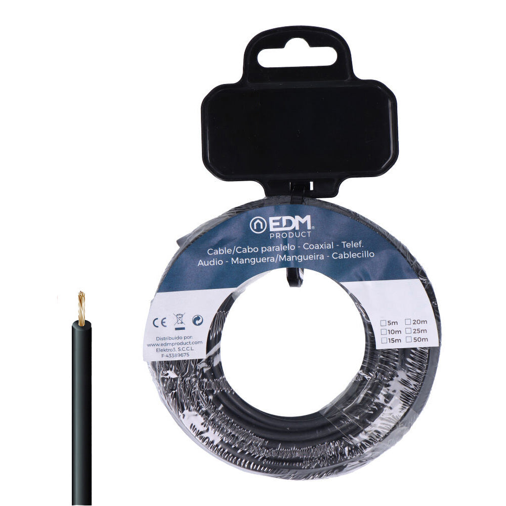 Cabo h07z1-k 6 mm² preto 20 m_0