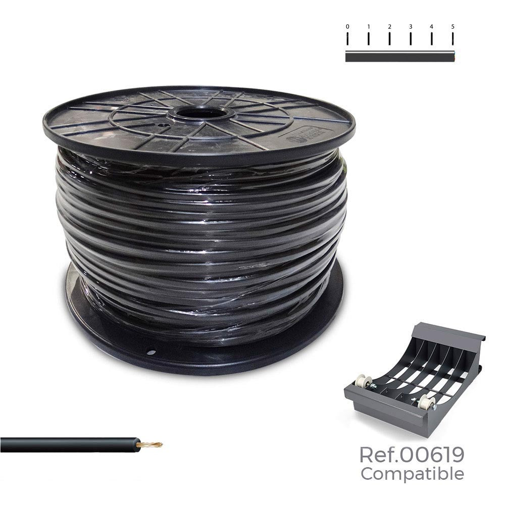 Cabo h07v-k 2,50 mm² preto, 800 m. (bobine grande)_0