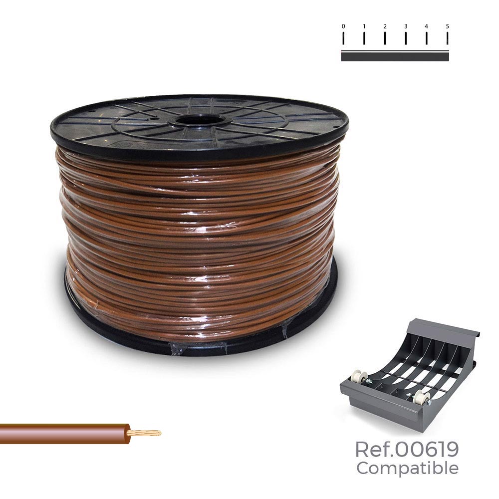 Cabo h07v-k 2,50 mm² castanho, 800 m (bobine grande)_0