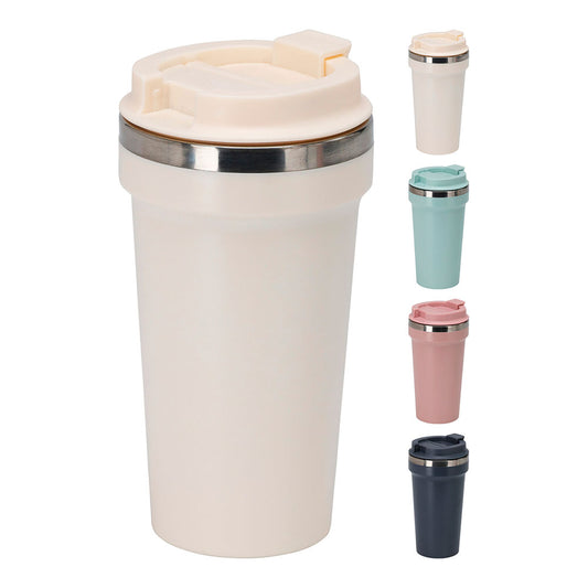 Copo de viagem 500 ml aço inoxidável 4 cores variadas_0