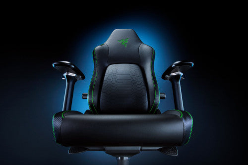 Razer Iskur V2 Butaca para jugar Asiento acolchado Negro, Verde_2