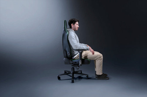 Razer Iskur V2 Butaca para jugar Asiento acolchado Negro, Verde_4