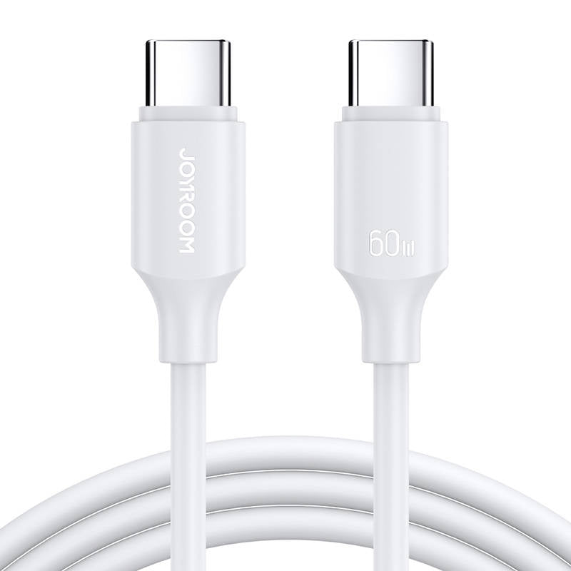 Joyroom Long-Lasting Series A9 USB-C / USB-C PD QC cable 60W 3A 1m - white_1