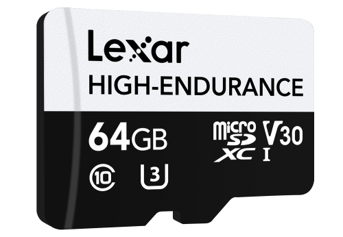 Lexar High-Endurance 64 GB MicroSDXC UHS-I Clase 10_1