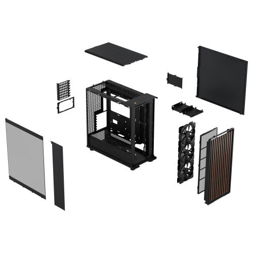 Fractal Design FD-C-NOR1X-02 carcasa de ordenador Midi Tower Negro, Carbón vegetal_19