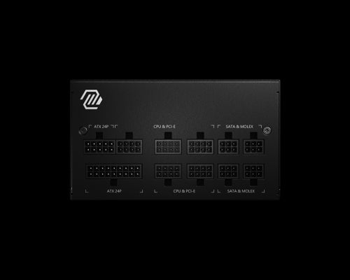 MSI MAG A650GL unidad de fuente de alimentación 650 W 20+4 pin ATX ATX Negro_1