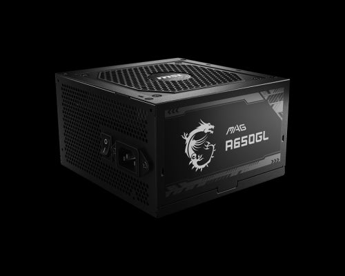 MSI MAG A650GL unidad de fuente de alimentación 650 W 20+4 pin ATX ATX Negro_2