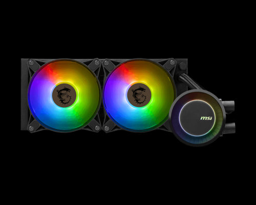 MSI MAG CORELIQUID E240 sistema de refrigeración para ordenador Placa base, Procesador Liquid cooling kit 12 cm Negro_1