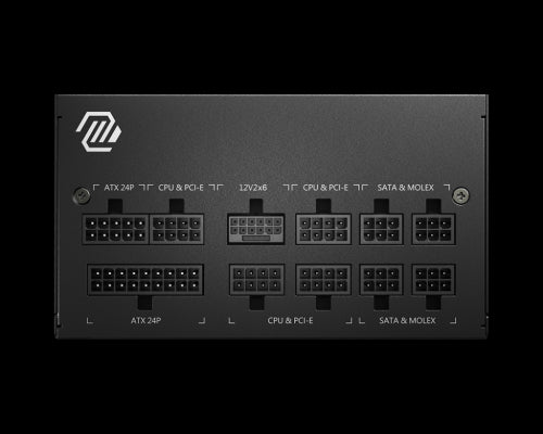 MSI MAG A750GL PCIE5 unidad de fuente de alimentación 750 W 20+4 pin ATX ATX Negro_1