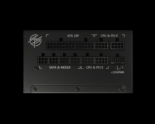 MSI MPG A1000G PCIE5 unidad de fuente de alimentación 1000 W 20+4 pin ATX ATX Negro_1