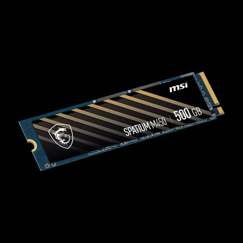 MSI SPATIUM M450 PCIe 4.0 NVMe M.2 500GB PCI Express 4.0 3D NAND_1