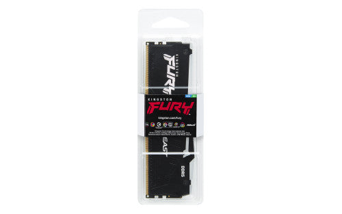 MEMORIA KINGSTON 16GB 6400MT/S DDR5 CL32Â FURY BEAST RGB EXPO - KF564C32BBEA-16_4