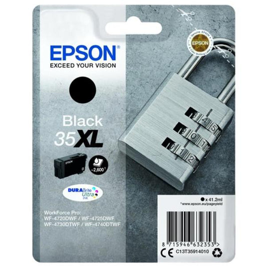 Tinteiro Epson C13T35914010 / 35XL XL Preto_0