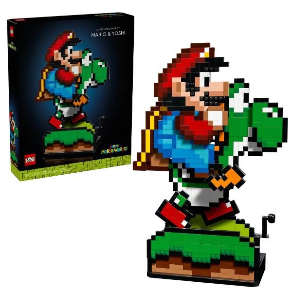Konstruktionsspielzeug LEGO / Super Mario World: Mario & Yoshi / 71438_0