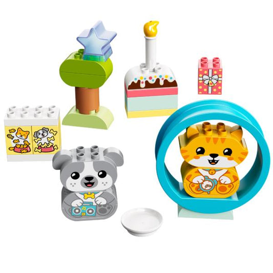 Konstruktionsspielzeug LEGO / 10977 DUPLO Mein erstes Hündchen & Kätzchen_0