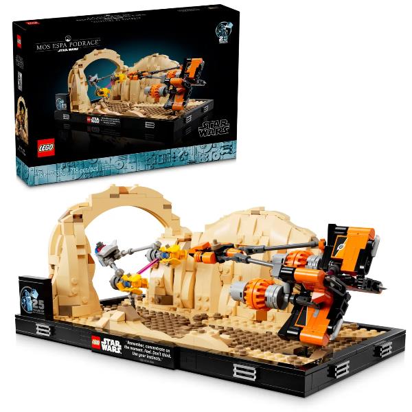Diorama LEGO 75380 Star Wars Podrennen em Mos Espa / Multicolorido_0