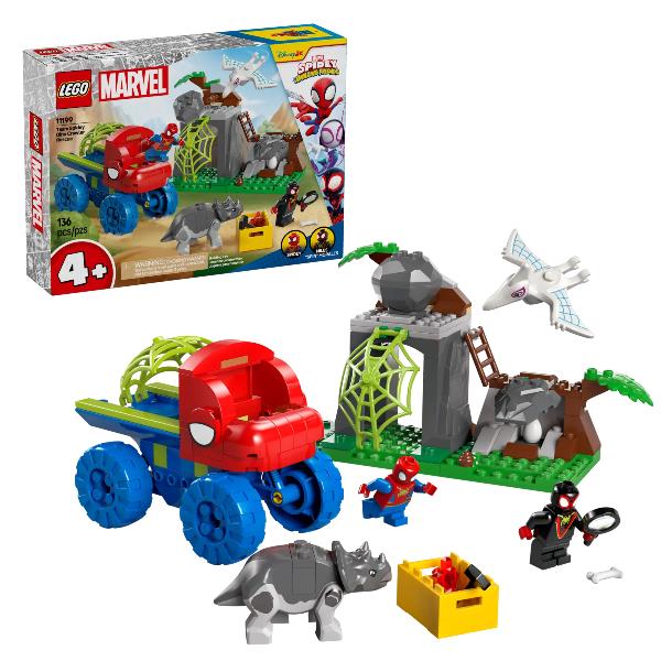 11199 Marvel Spidey und seine Super-Freunde Spideys Team auf Rettungsmission im Dino-Truck, Konstruktionsspielzeug_0