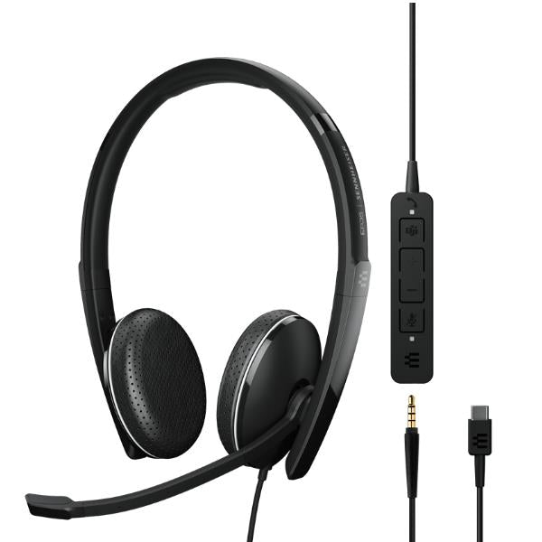 Headset EPOS ADAPT 165T USB-C II / Preto_0