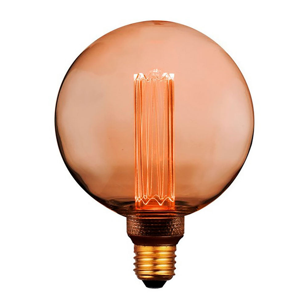 Lâmpada led globo g125 decorativa e27 4 w 200 lm 1800 k luz quente ø125 x 165 mm_0