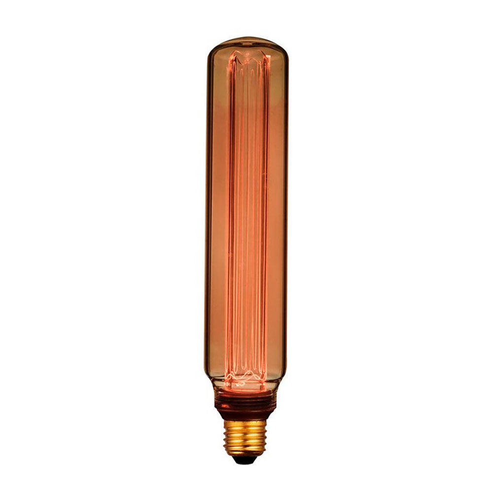 Lâmpada led t60 decorativa tubular e27 4 w 200 lm 1800 k luz quente ø60 x 300 mm_0