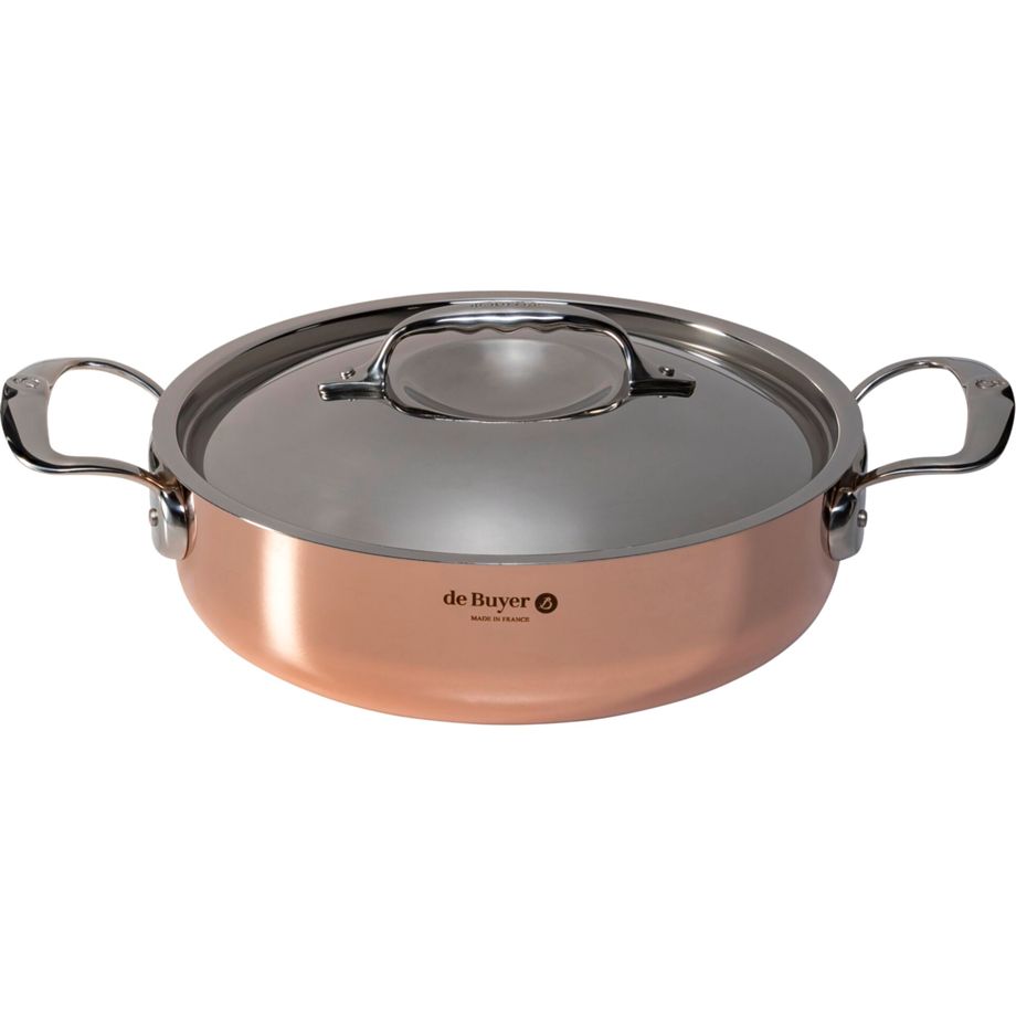 Caçarola De Buyer / Cobre/Aço / 24cm Indução / DB6241-24_1
