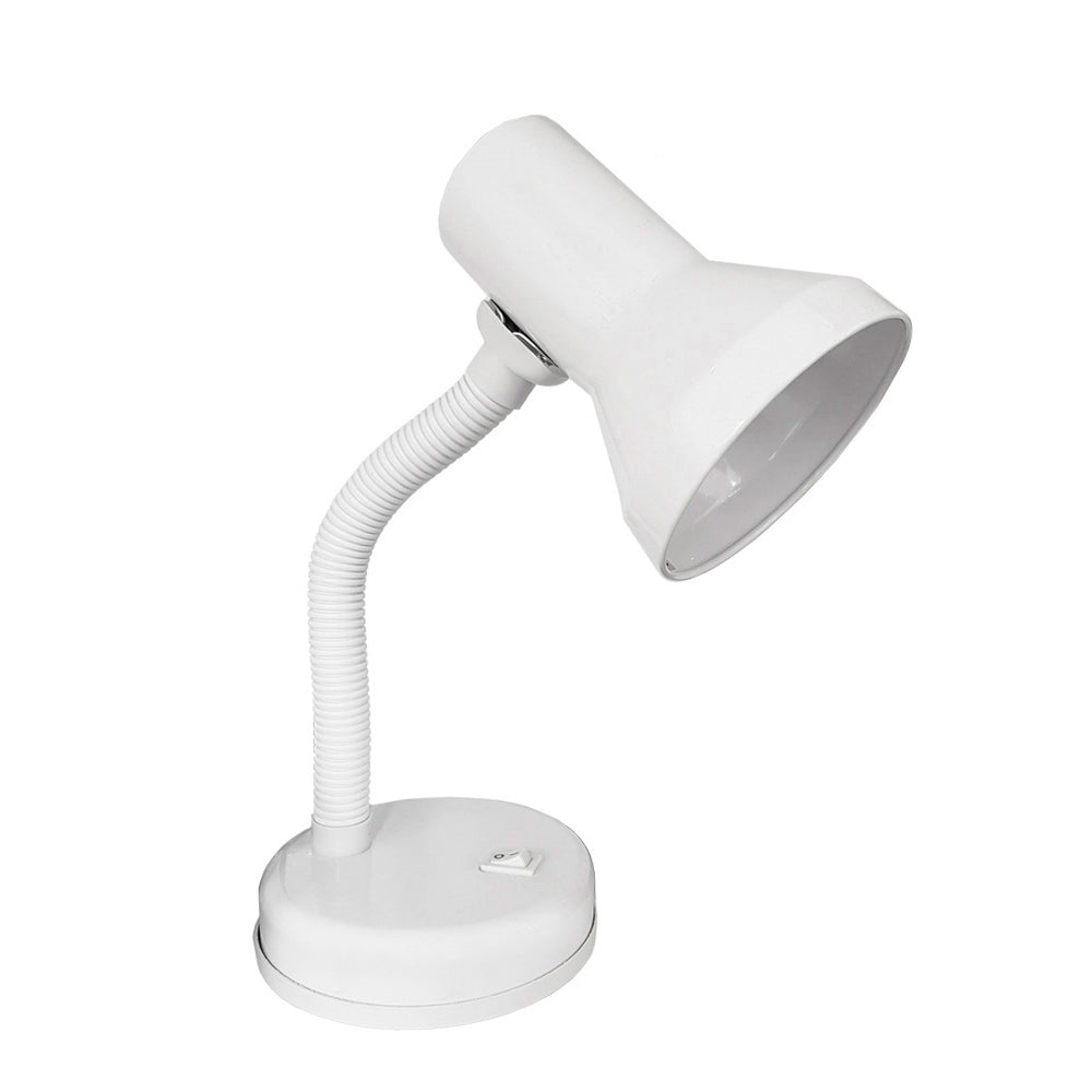 Candeeiro de mesa modelo london e27 60w cor branco edm_0